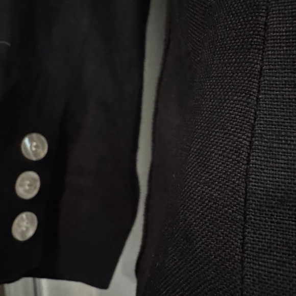 Giorgio Sant’Angelo Black Structured Blazer – Silver Buttons – Classic Fit (Wom - Picture 6 of 6